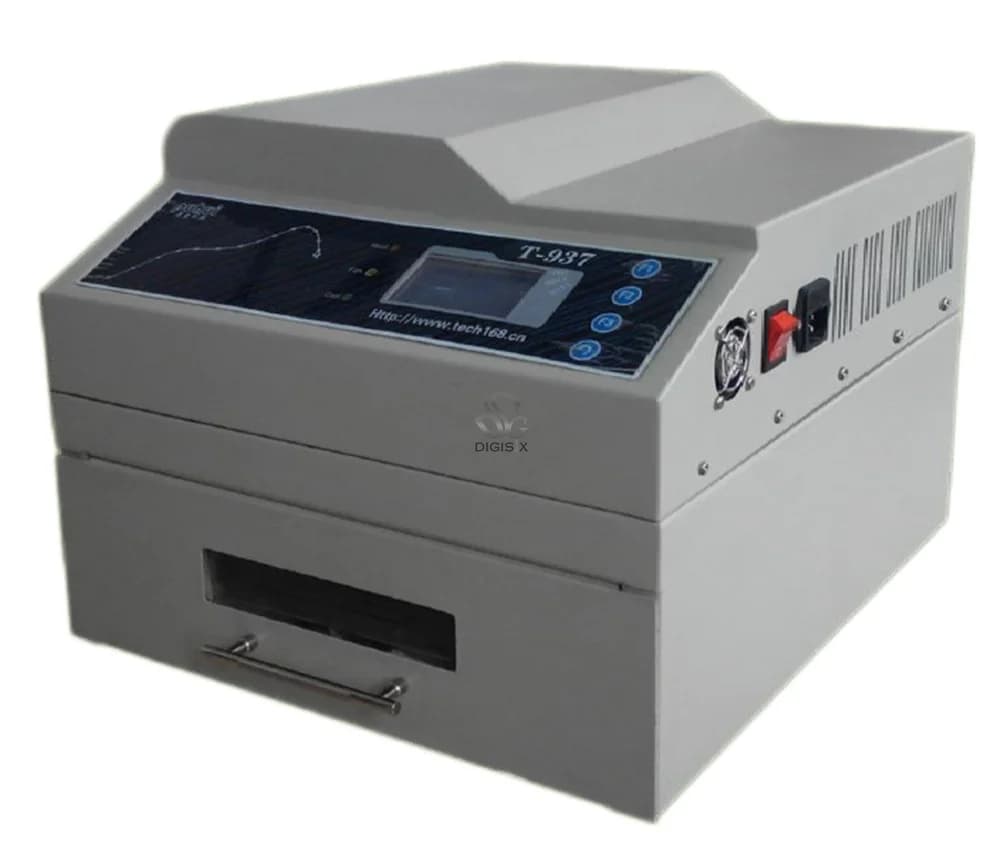 Authorized T-937 Desktop Leadfree Oven Infrared IC Heater T937 Reflow Solder BGA SMD SMT Rework Station