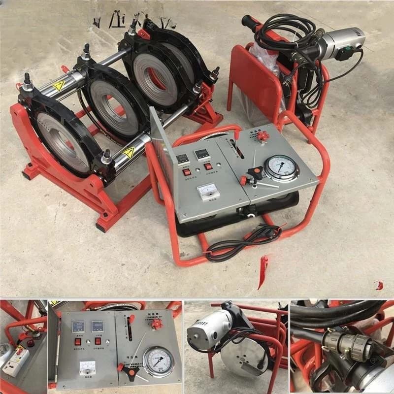 Hydraulic PE pipe Hydraulic butt welding machine 160 200 315PE pipe butt machine