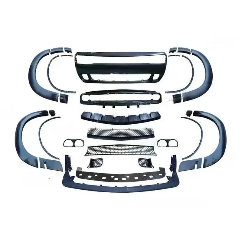 Car Body Kit  Challenger 2015 To 2022,Accessories Auto Front Bumper Cover with Widebody Flares,Demon Style