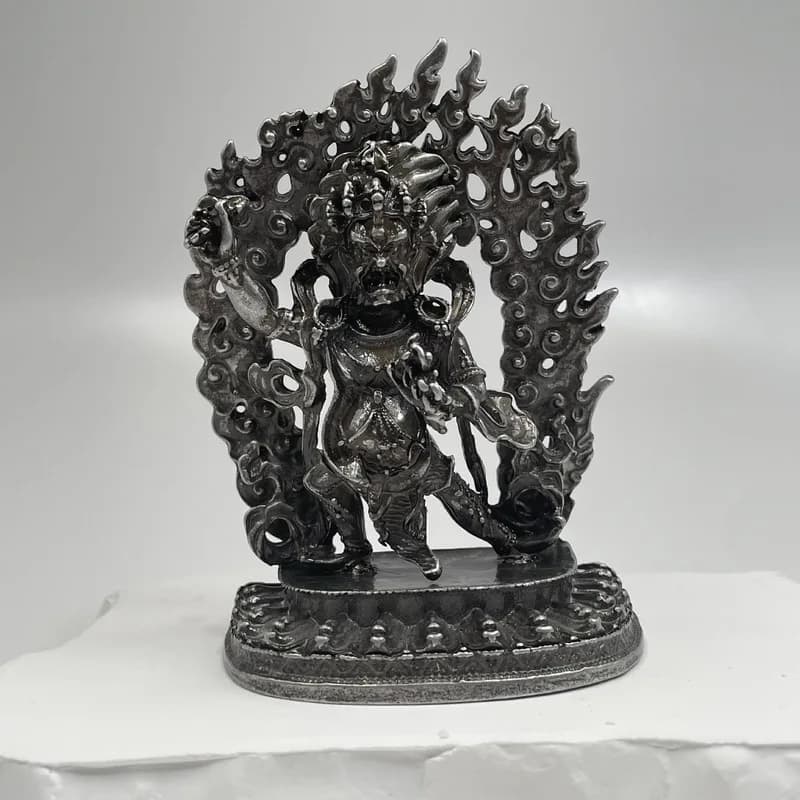 Ming Dynasty Yongle Era Relief Buddha Statue Indoor Home Decoration Vajra