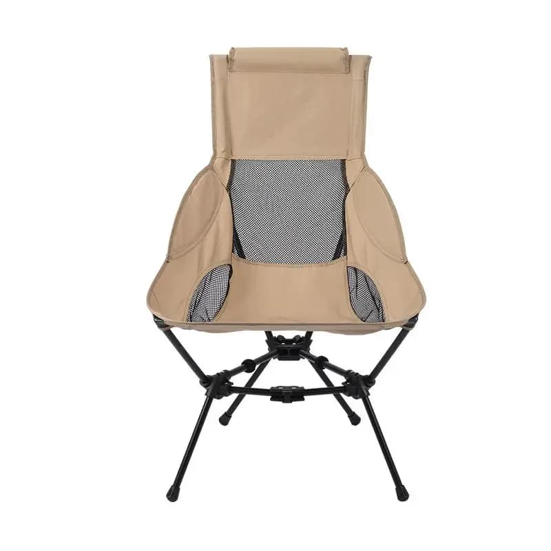 Steel and aluminum folding chairs for outdoor recreational camping