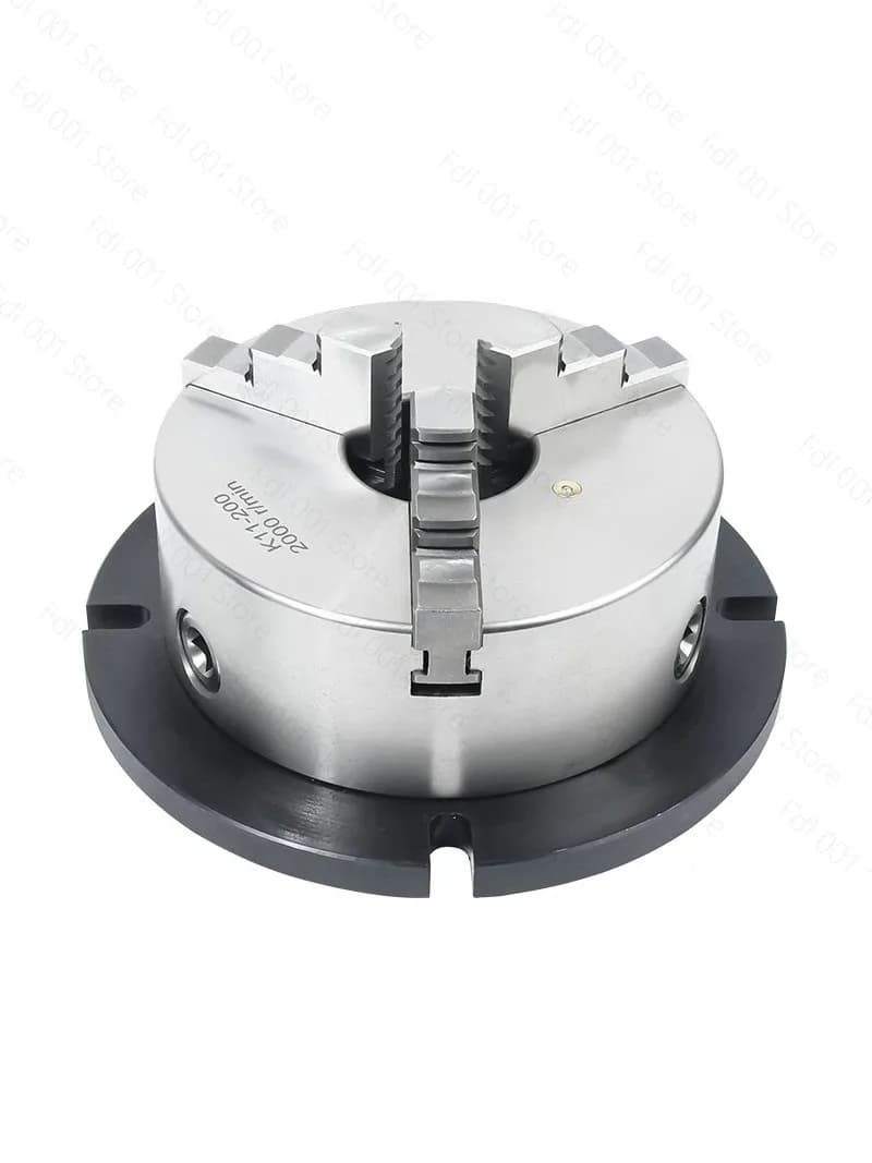 Vertical chuck 200 baseplate Precision self-centering Manual fixed installation Drilling machine table 160 Flange base