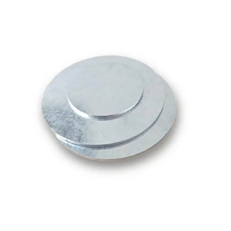 Q235/A3 Galvanized Sheet Iron Circular Plate Metal Disk Thickness: 1/1.5/2mm Diameter 50mm 100mm 150-300mm
