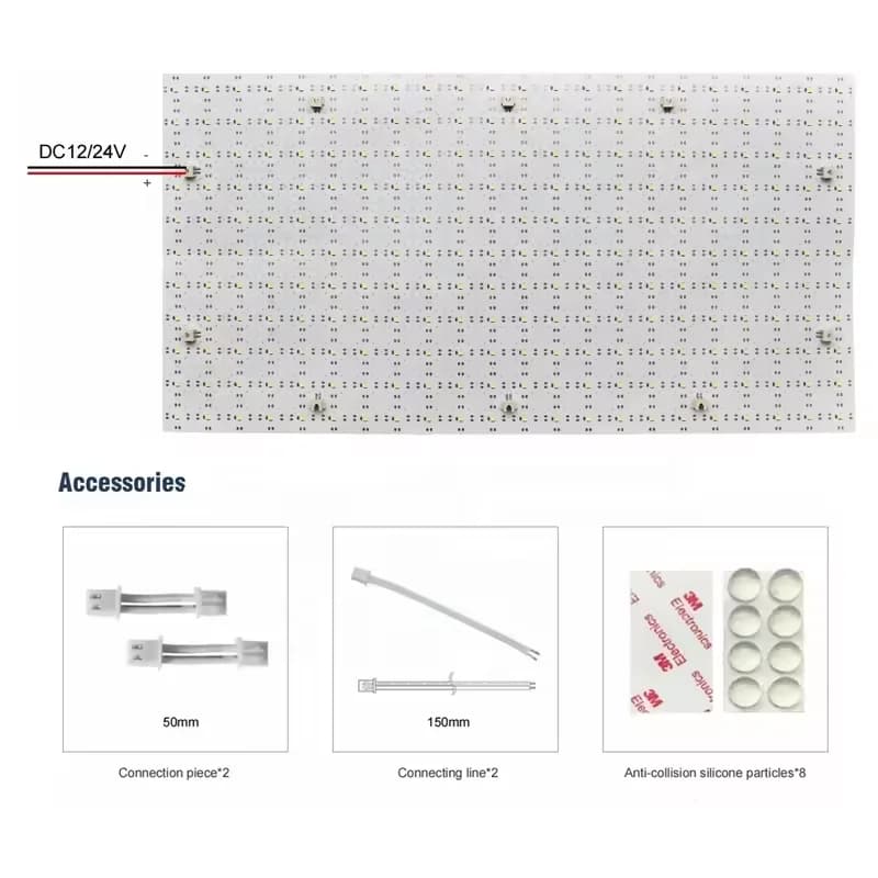 Flexible LED Sheets 490*245mm DC24V 242LEDs 28W LED Panel Sheet Lights for Kitchen Marble Countertop Advertising Backlight