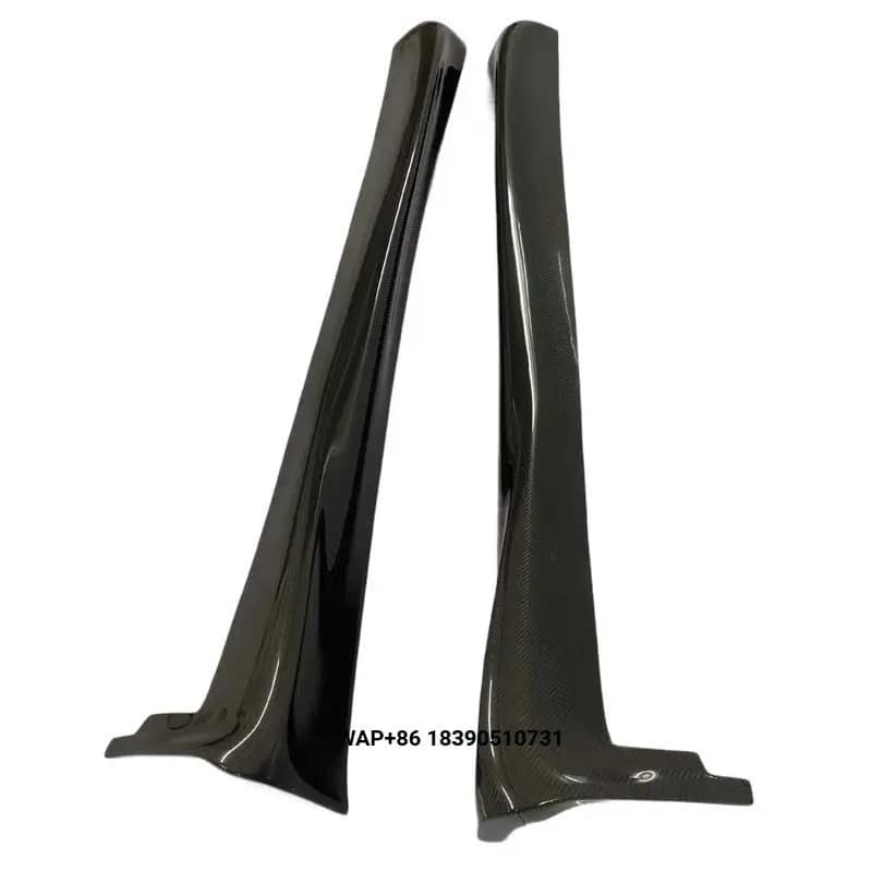 Rocker Panel for 1999-2004 911 (996) TA-GT Style Side Skirts (Pair) CF Carbon Fiber