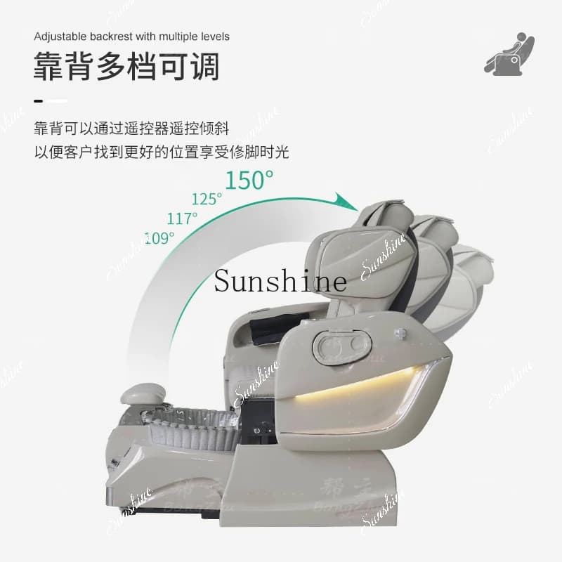 Electric massage foot wash chair foot bath pedicure shop beauty salon special  TF