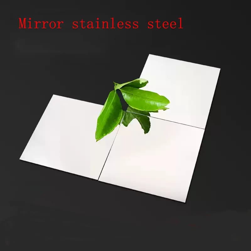 304 Mirror Stainless Steel  Plate Thickness 0.5mm 1mm 1.5mm 2mm