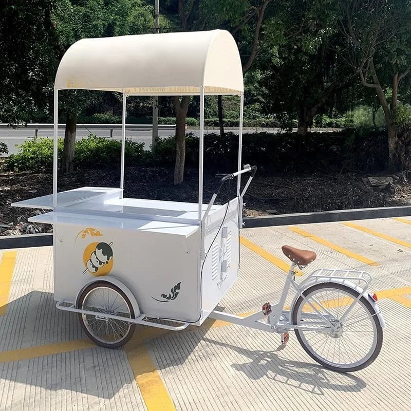 Commercial Street Night Market Stall Mobile Vegetable and Fruit Selling Truck Internet celebrity sausage Advertising MobileTruck