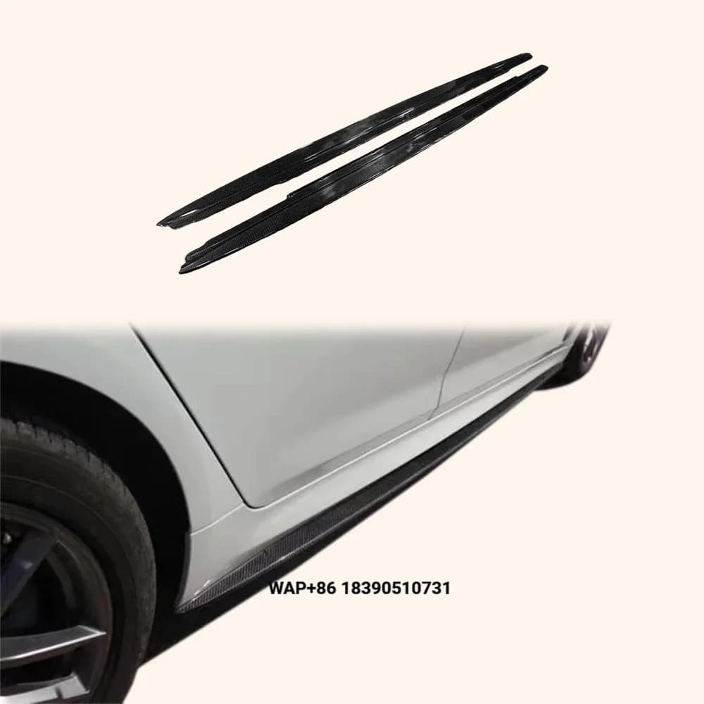 For 5 Series G30 2018-24 Sedan Body Parts MP Style Carbon Side Skirts Extensions