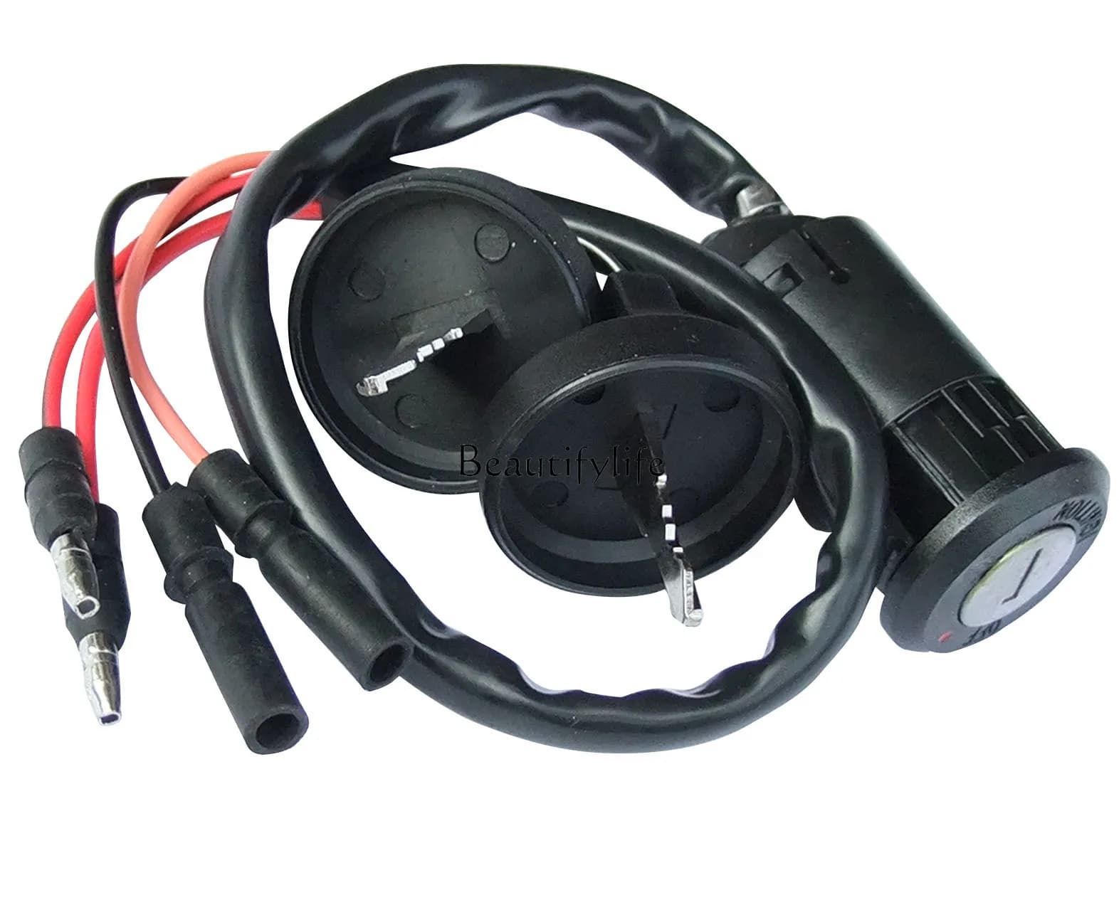 Large displacement electric door lock, ATV motorcycle ignition switch for TRX300 1990-2000