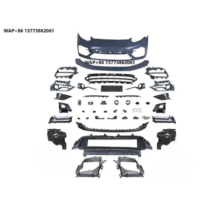 970 Upgrade 971.2 Turbo S Style Bodykit DRL LED Headlights Front Bumper Body Kit for Por 2010-2016
