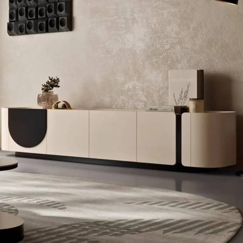 Sitting Room Stand Tv Cabinet Wall Decoration Modern Lounges Tv Cabinet Apartments Luxury Designer Mueble De Tv Furniture Home