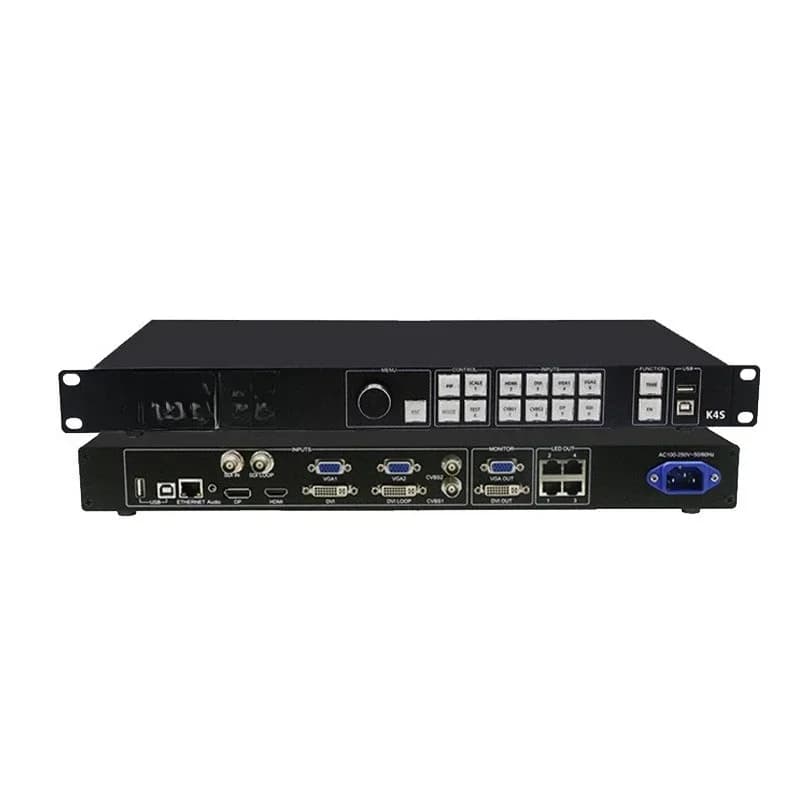 VX400 high-resolution video processor LED full-color display control system, video processor