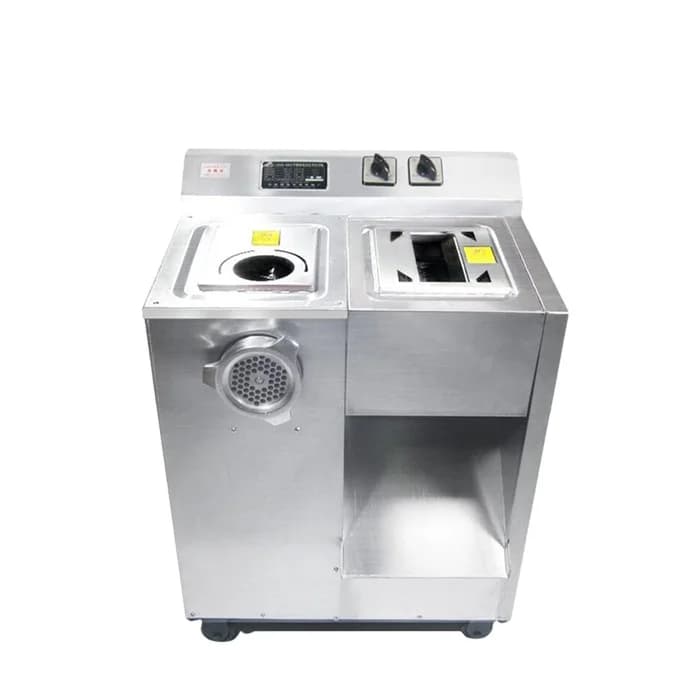 Multifunctional Replaceable Blade Fresh Meat Cutter Processing Machine Slicer Grinder Shredder Dicer Sausage Stuffer All in One