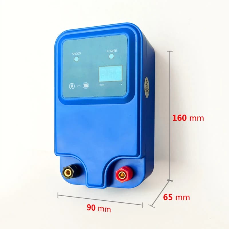 Factory Wholesale 10 Mile Electric Fence Energizer - Low-Impedance DC/AC Charger for Predator Control & Livestock Safety