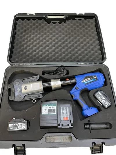 Z UPPER ED-60100 Cordless Hydraulic Crimping Tool 18V Li-ion For Large Size SS Copper Pipe