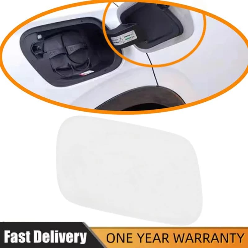 Car Waterproof Charging Port Cover Plate White Paint for VW Volkswagen ID4 ID6 ID.4 ID.6