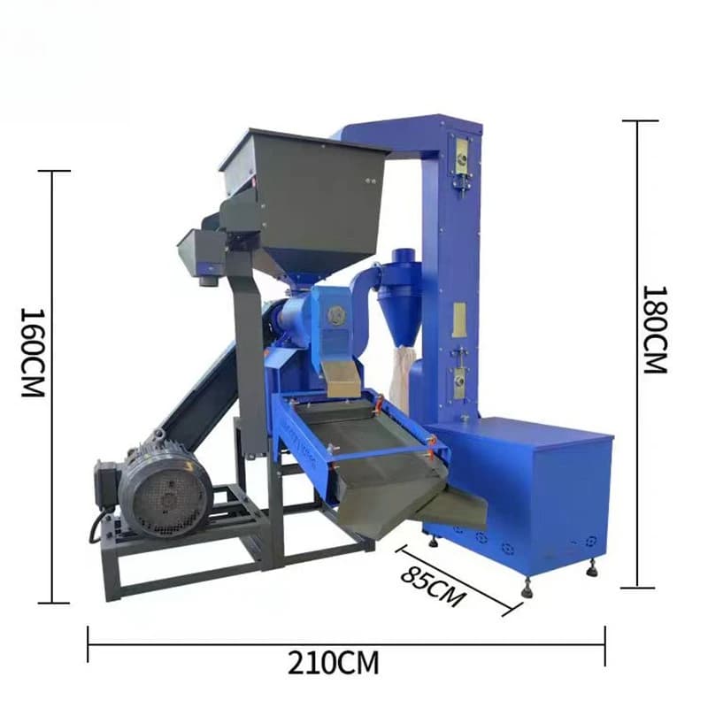 rice removal, stone removal, rice milling machine, African commercial rice milling machine, diesel engine, peeling machine