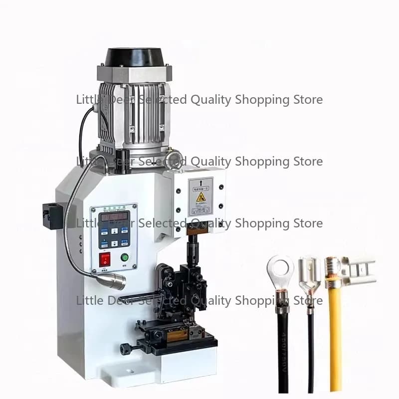 Cast Iron Mute Terminal Crimping Machine Featuring High-Tech Frequency Conversion for Low Noise
