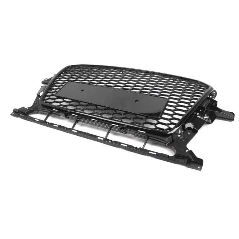 Suitable for 13-16 years Audi Q5 European and American middle net, no standard single bright black frame