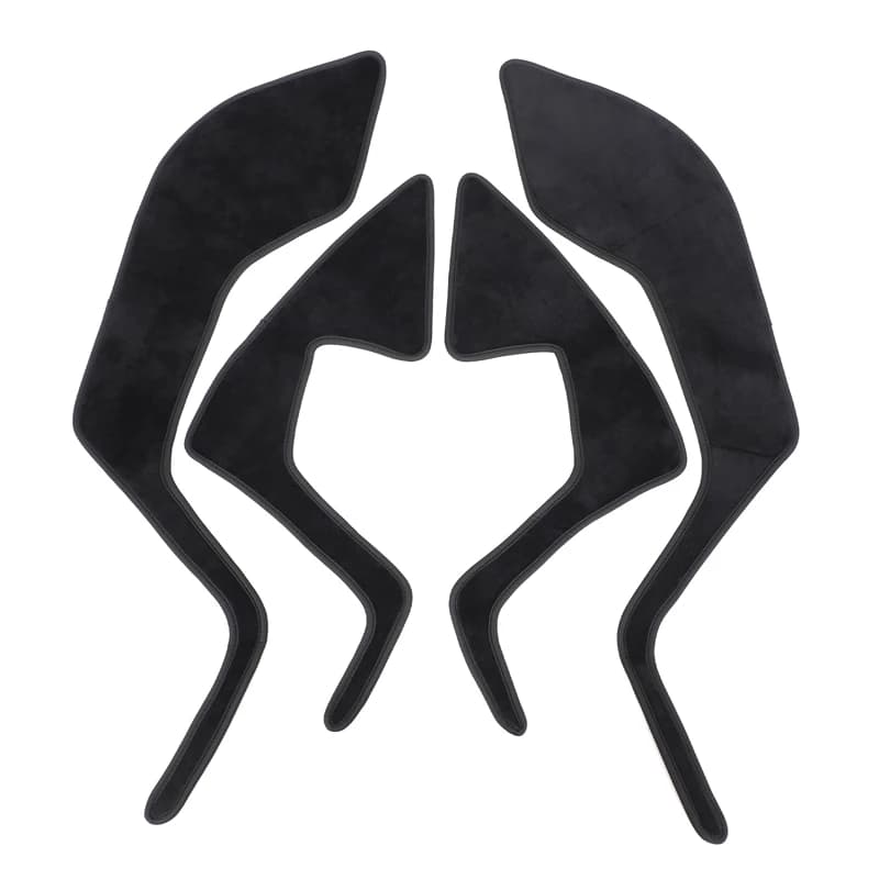 For 2022-2026 Subaru WRX Velvet Black Car Door Anti-Dirt Mat Anti-Slip Mat Decorative Sticker Interior Car Accessories
