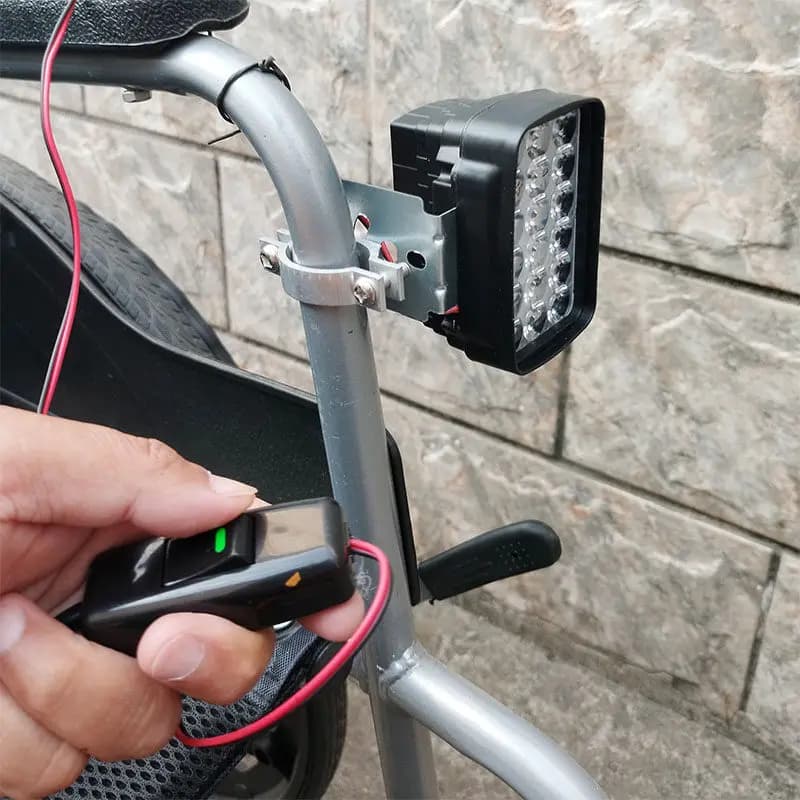 Electric wheelchair accessories  lights night  flashlights