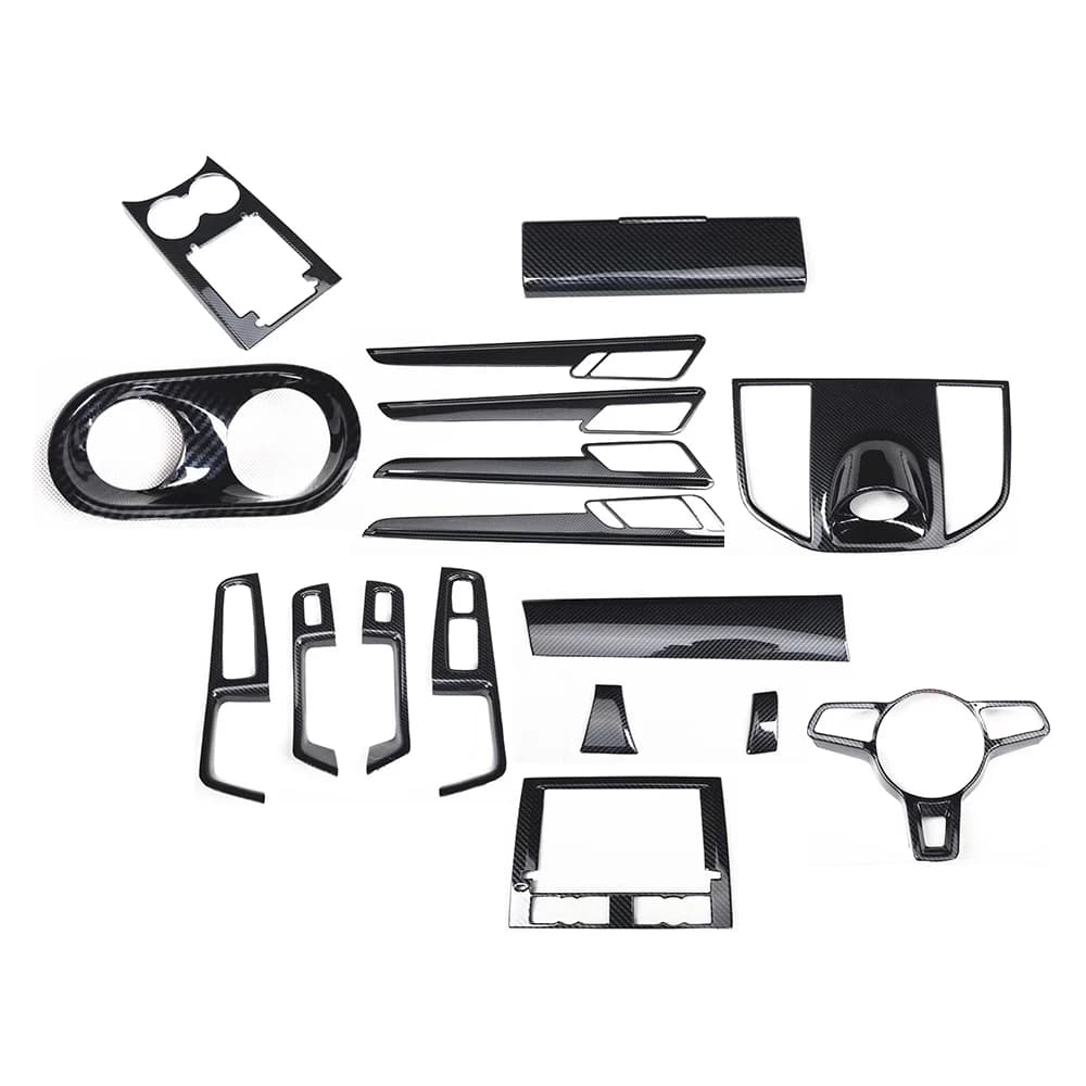 Car Interior Trim Accessories ABS Stickers For Porsche Macan 2014-2017 Right Hand Drive  Auto Styling Moldings
