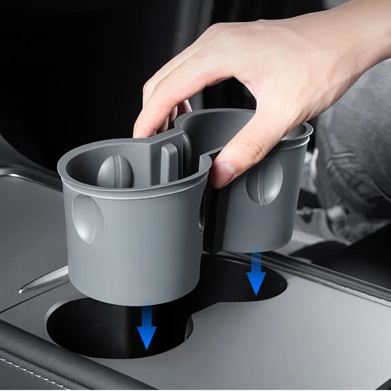 For Tesla Model 3 Water cup base Silicone soft Cup holder for Tesla Model Y Drink rack cup cover 2017-2023