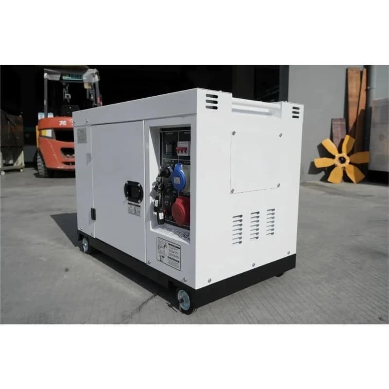 Standby power plant 10kw sound insulation 12kva 10kw  generator 220V/380V 60Hz 1/3 phase generator  10 kw