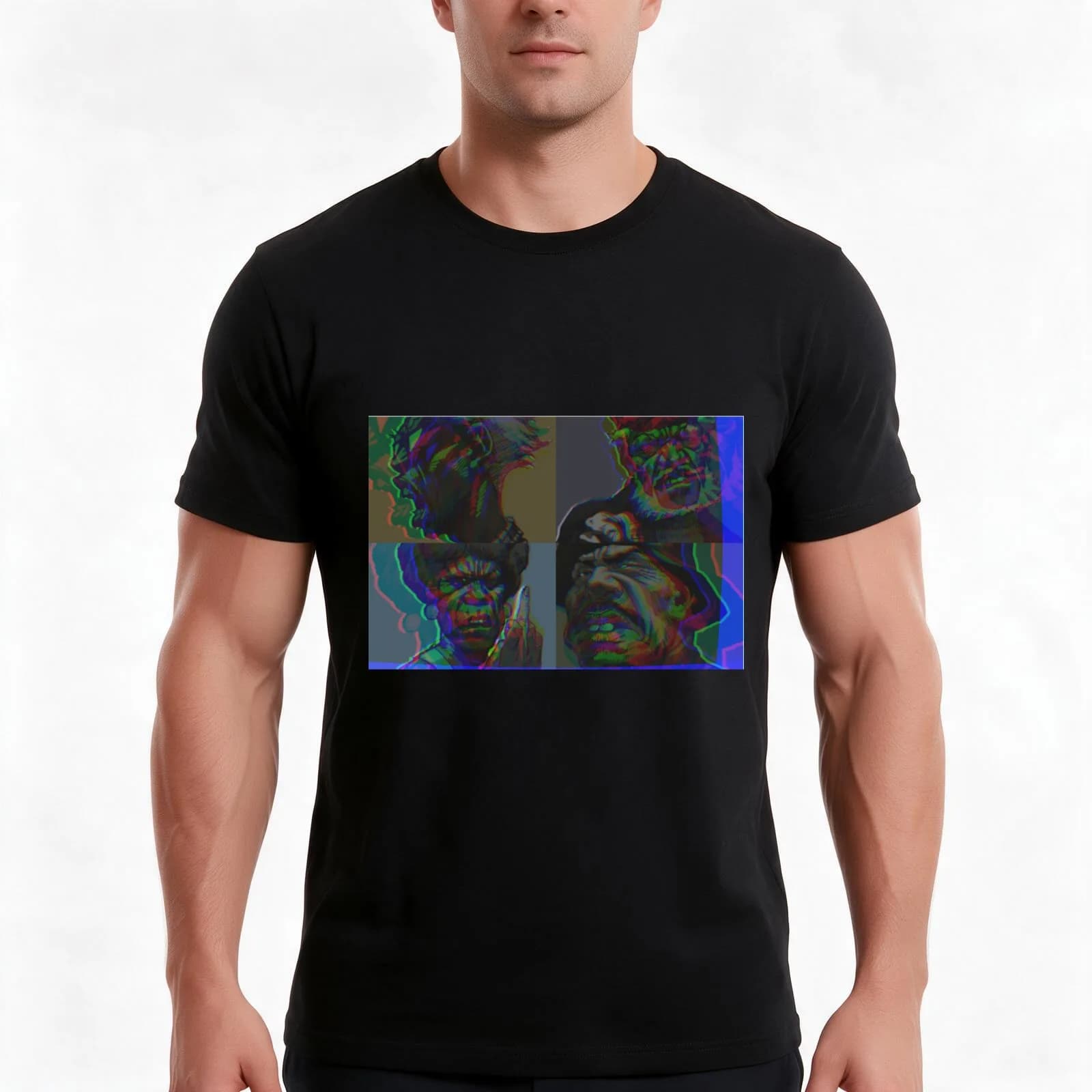 Boondocks stinkmeaner T-Shirt, Summer Casual Cotton Tee, Oversized Streetwear Tops, Vintage Graphic Print, Unisex Men Women
