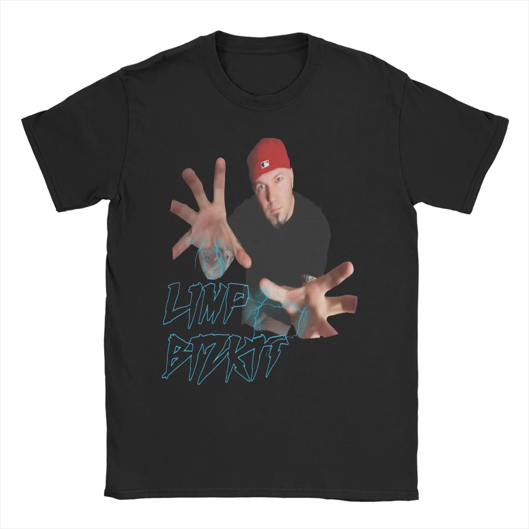 Limp Bizkit  T-Shirt Summer  Cotton T Shirts For Mens Trendy Cool Custom DIY Tshirt Short Sleeve Streetwear Clothing