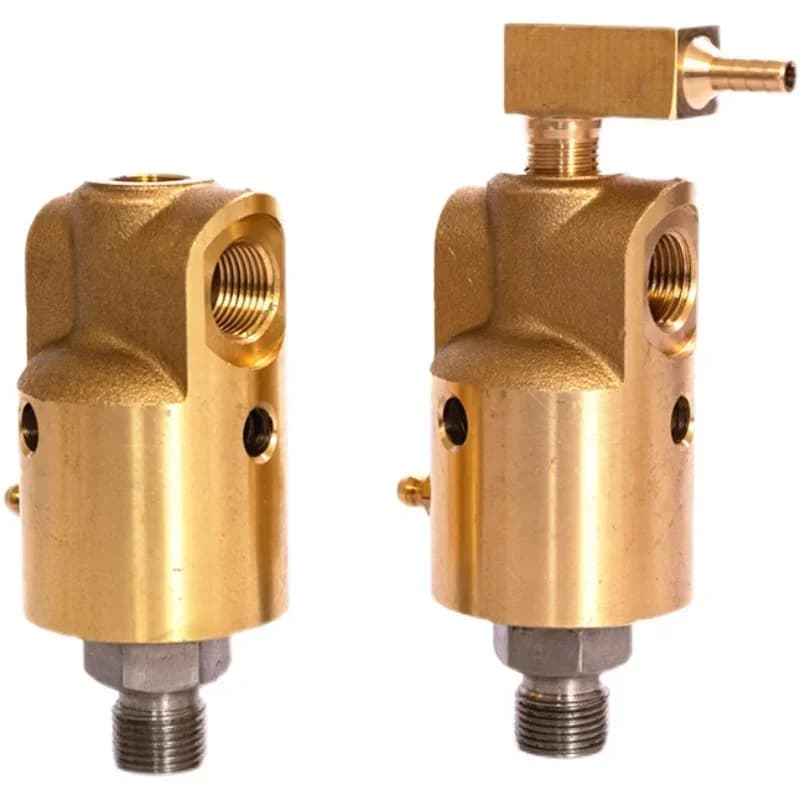 High speed rotary joint 3 points 4 points copper rotary joint