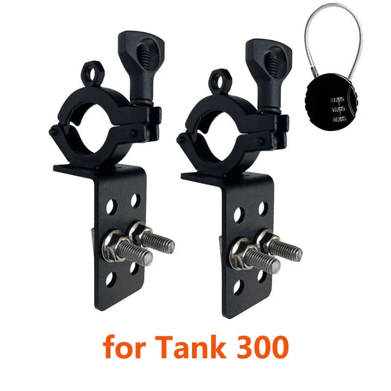 Quick Release Shovel Holder Clamp Grip Mount Kit Fits for Roof Rack Tools for Tank 300 Tank 400 Tank 500 Off-Road Vehicles UTV