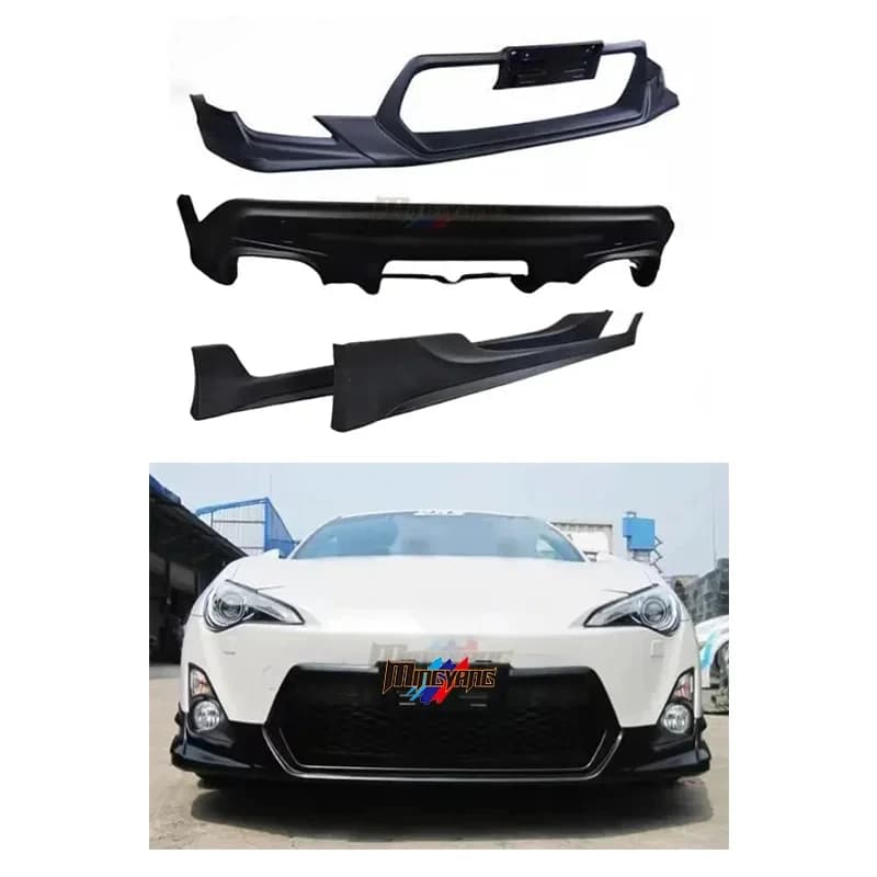 High Quality TRDS Den S Wide Body Kit Car Bumpers  for GT86 BRZ Bodykit