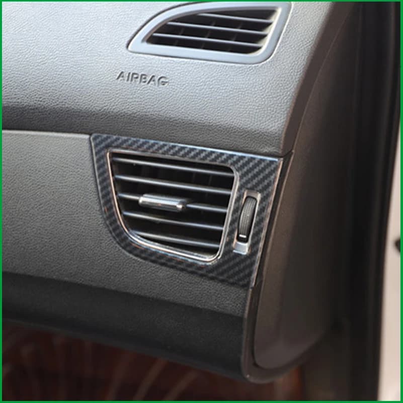 Car Styling For Hyundai Elantra 2011-2015 Both Side Center Dashboard Air Outlet Vent Decoration Cover Trim Auto Accessories
