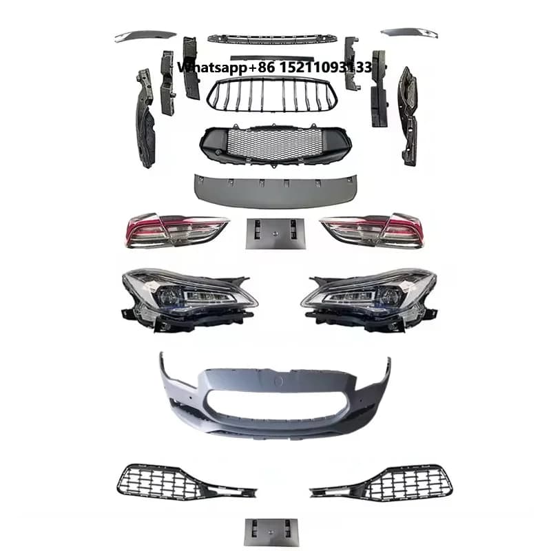 New Style Auto Parts Upgrade Light Facelift Body Kit for Maserati Quattroporte Front Bumper