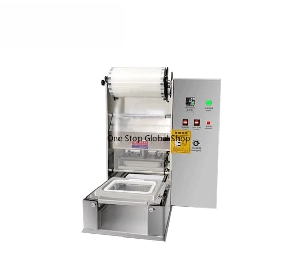 Automatic Fast Food Box Container Sealing Machine Plastic (PP & PVC) for Take-Away Food Packaging