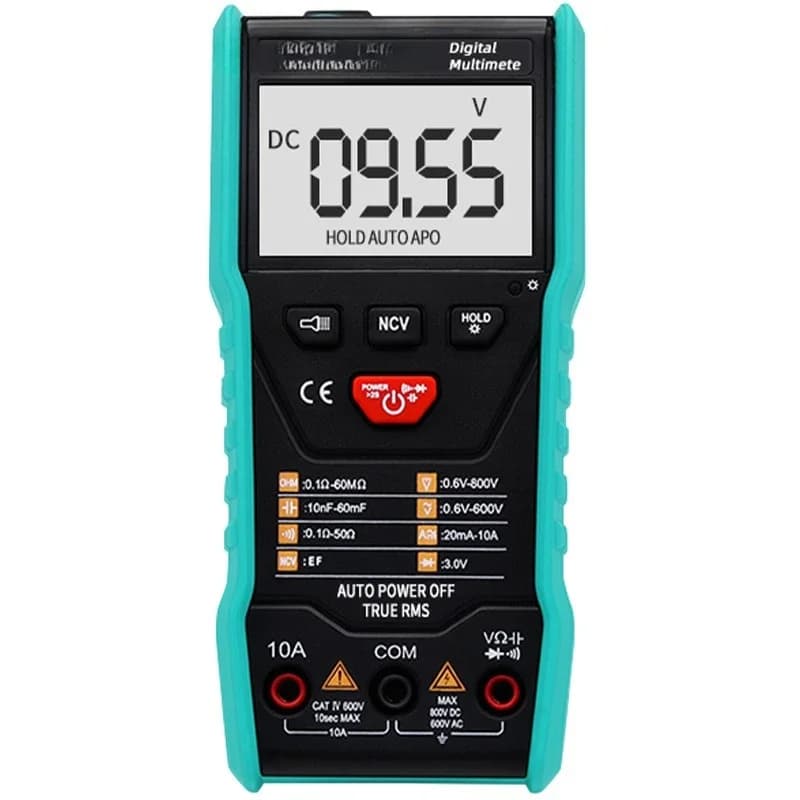 Digital multimeter 108D automatic high-precision anti-burn portable fool small universal meter