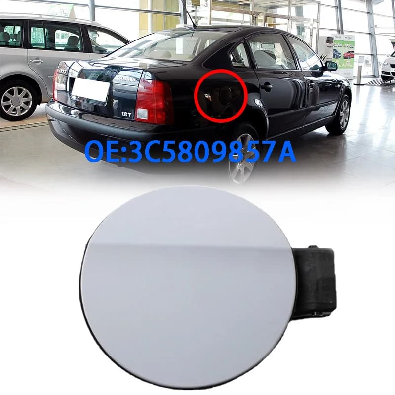 For 06-11 Volkswagen VW Passat B6 Fuel Port Outer Cover Fuel Port Small Door Fuel Tank Cover 3C5809857A