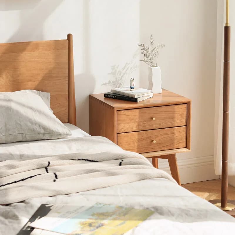 GZ  Beimo Furniture Bedside Table All Solid Wood