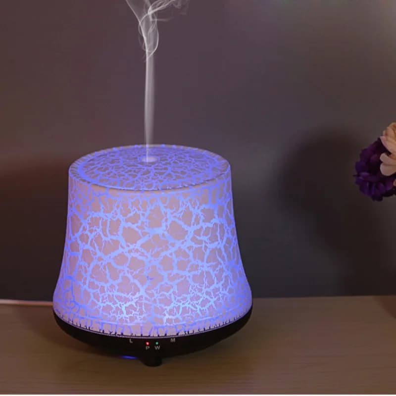Essential oil household diffuser, automatic wood grain aromatherapy machine, humidifier aromatherapy lamp