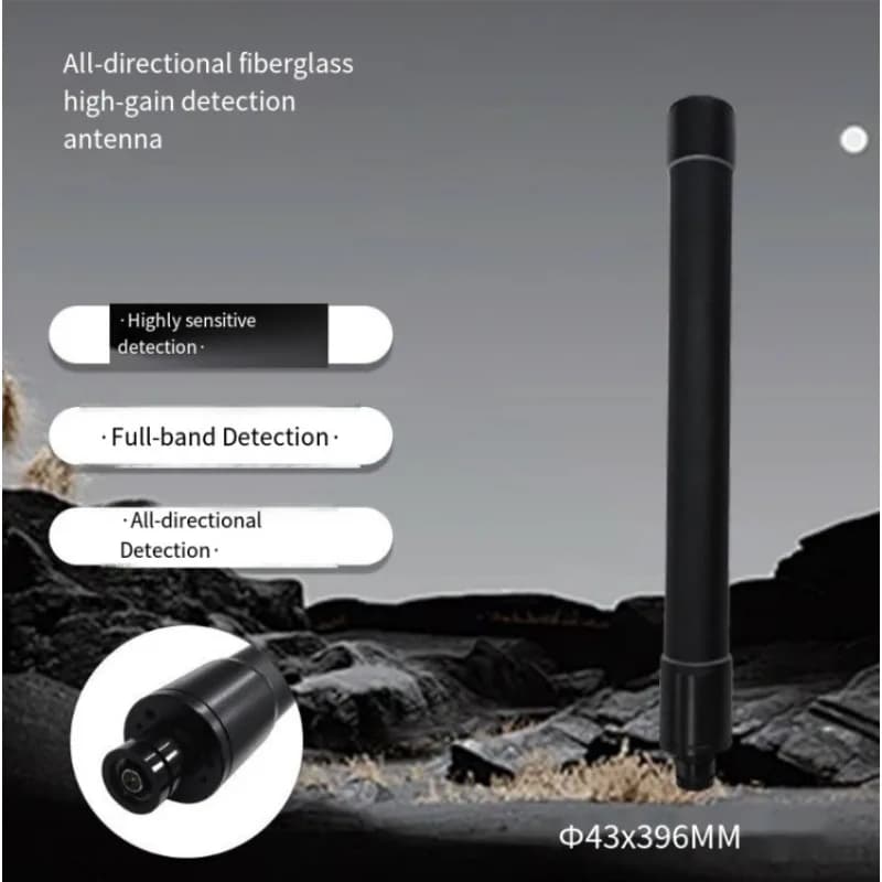 Omnidirectional FRP detection antenna 0-6000MHz band drone protection equipment dedicated detection antenna