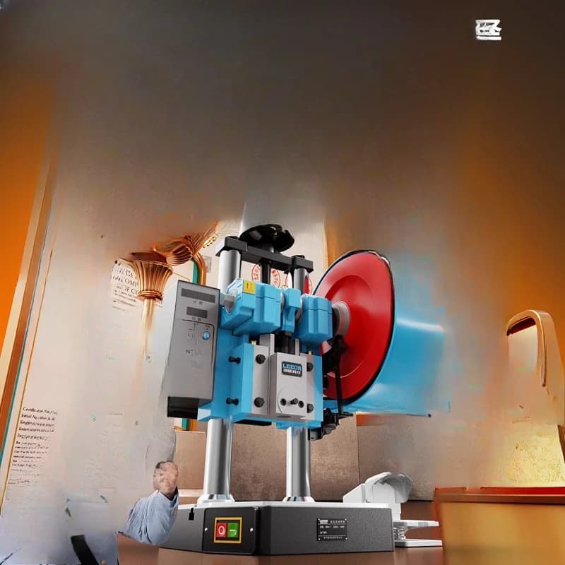 Electric punch, desktop press, small counting press