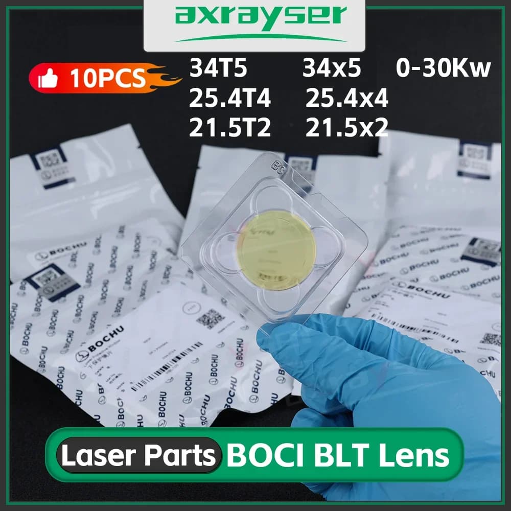 BOCI Original Protection Lens Fiber Laser Cutting Protective Windows D34.0T5 D25.4T4 BOCHU Original Laser Protection Lens