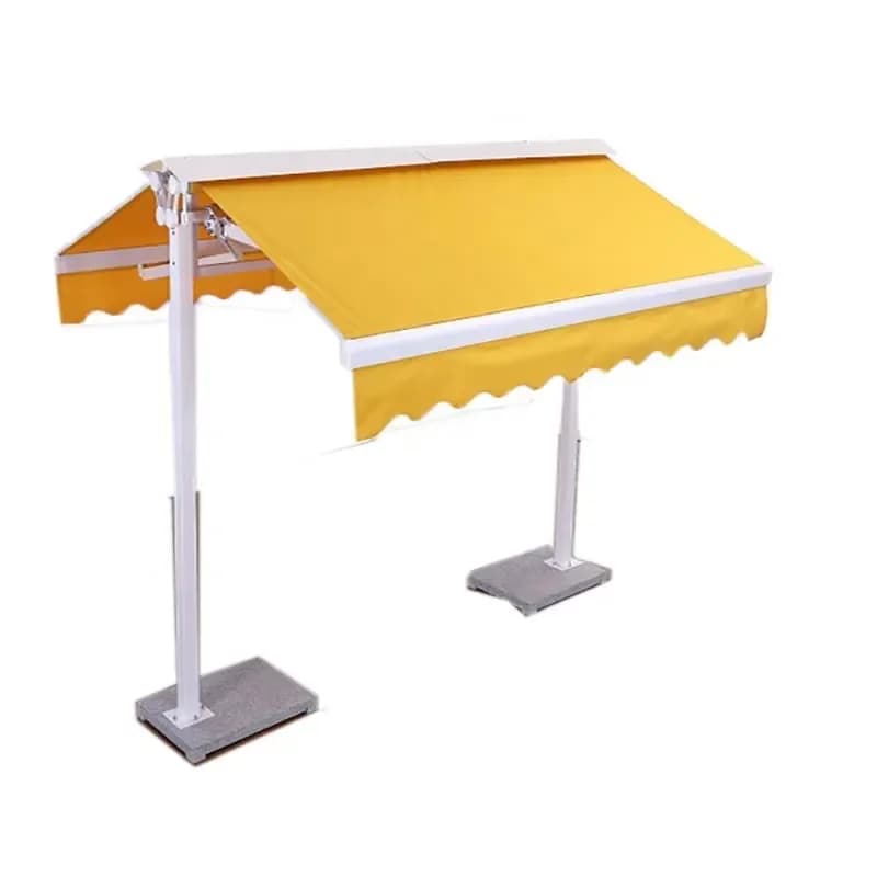 2026 Balcony Cafe Double Side Electric Retractable Awning SCD-SKA01 Hot Sale Manual Retractable Terrace Awning Outdoor Awning