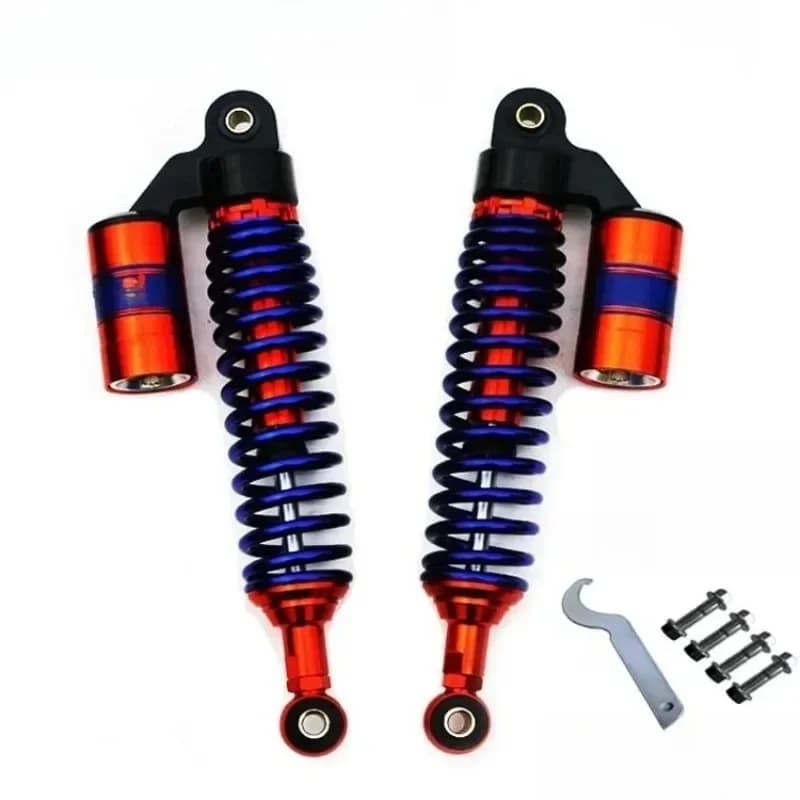 Electric vehicle rear shock electric friction oil pressure nitrogen Qiaoge little handsome guy little king rear shock absorber