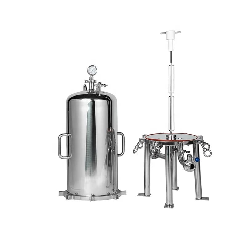 16 Inch 1 to 4 High Stainless Steel Beer Wine Depth Stack Module Disc Lenticular Filter Housing