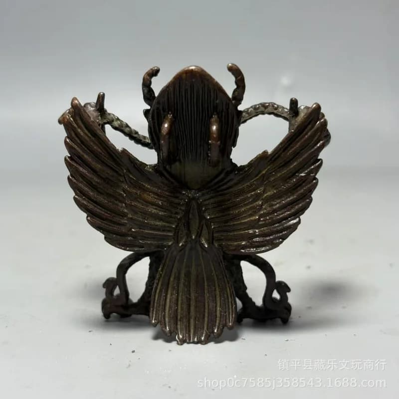 Antique Collection: Spreading Its Wings Pendant, Great Eagle Accessory, Lei Zhenzi Golden Wing Ornament, Home Decor