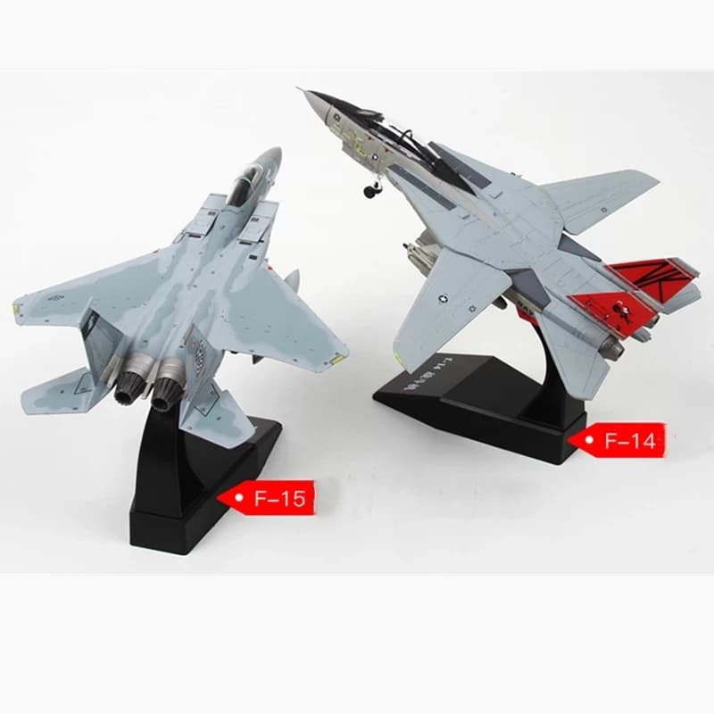 1/100 Scale US Grumman F-14 F14 Tomcat Bombcat Fighter Diecast Metal Airplane Plane Aircraft Model Collection Gift