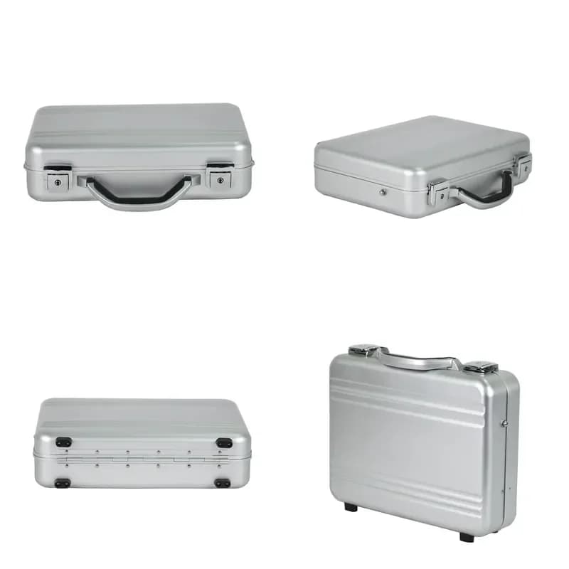 Customizable-Manufacturer's custom, one-piece forming and stretching all-aluminum box, pure aluminum box, business document